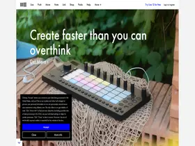 Preview of  ableton.com