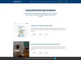 Preview of  bootstrapmade.com