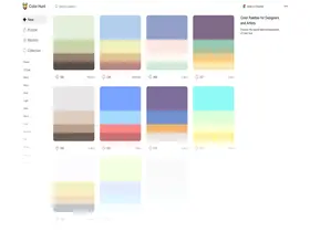 Preview of  colorhunt.co