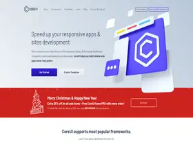 Preview of  coreui.io