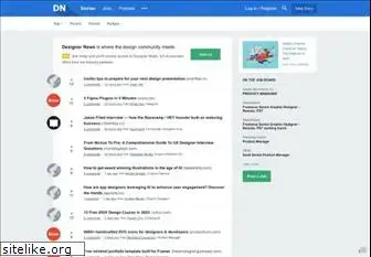 Preview of  designernews.co