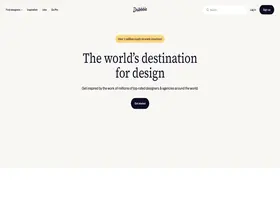 Preview of  dribbble.com