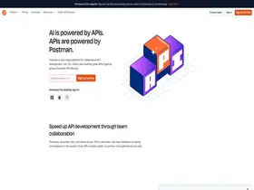 Preview of  getpostman.com