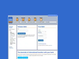 Preview of  ibancalculator.com