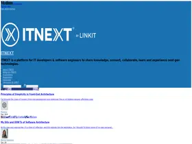 Preview of itnext.io