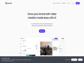 Preview of  lumen5.com