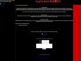 Preview of  majesticmusicproductions.com