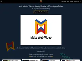 Preview of  makewebvideo.com