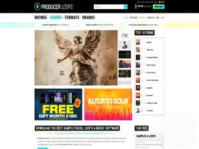 Preview of producerloops.com