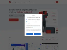 Preview of  startbootstrap.com