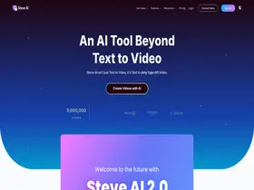 Preview of steve.ai