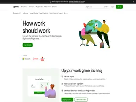 Preview of  upwork.com