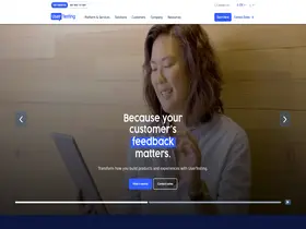 Preview of  usertesting.com