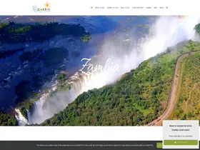 Preview of  zambiatourism.com